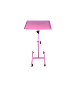 Mesa Rosa Carrinho Auxiliar Regulável p/ Vapor de Ozônio MAO01RO - Best Pro